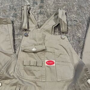 Tan revolt overalls